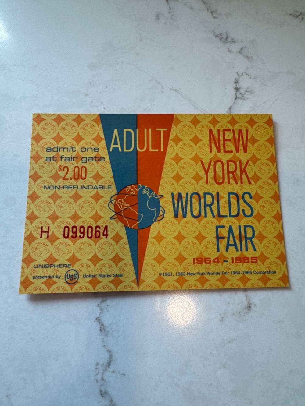 New York Worlds Fair 1964-1965 Vintage Ticket 20 Card Collection